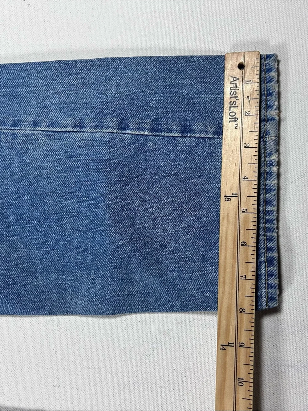 Diesel Jeans Mens 32x32 Blue Light Wash Straight Leg Made Italy Y2K Type RR55